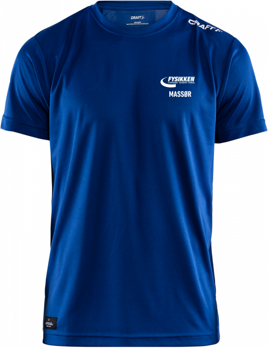 Craft - Fysikken Trænings T-Shirt Herre - Massør - Blå