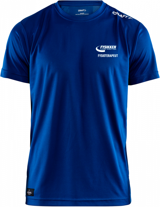 Craft - Fysikken Trænings T-Shirt Herre - Fysioterapeut - Blå