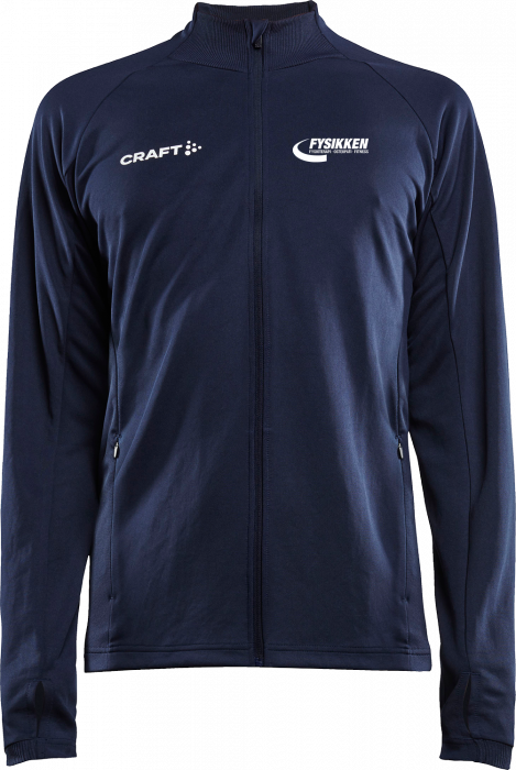 Craft - Evolve Shirt W. Zip - Navy blue