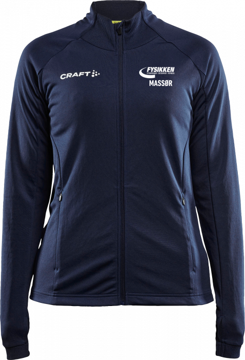 Craft - Evolve Shirt W. Zip Woman - Azul marino