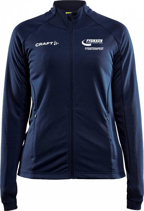 Craft - Evolve Shirt W. Zip Woman - Marinblå