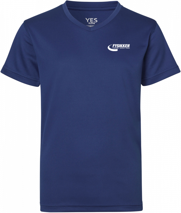 ID - Fysikken V-Neck T-Shirt Men - Royal Blue