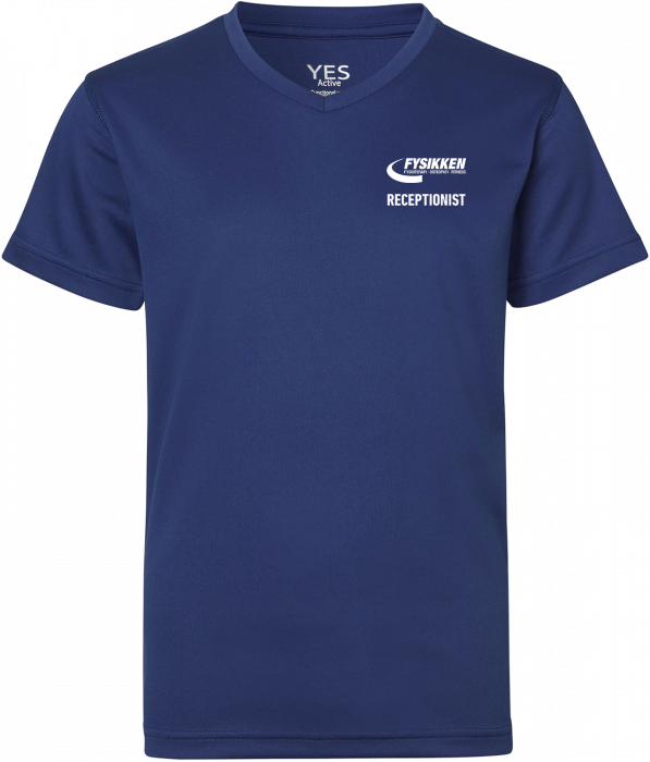 ID - Fysikken V-Neck T-Shirt Men - Royal Blue